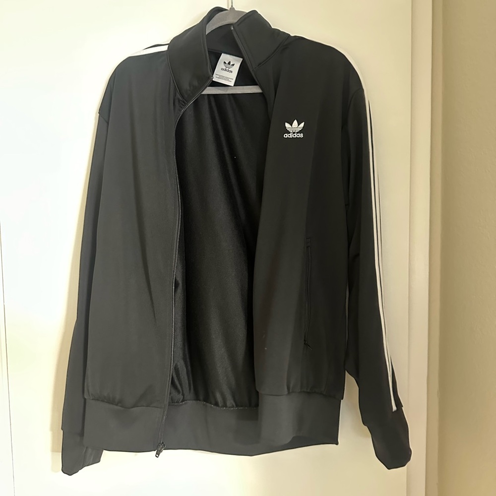 Adidas Men's Black Track Jacket